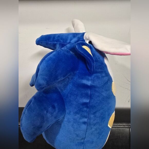 Easter New Release Squishmallows Sonic the Hedgehog With Bunny Ears 12" Plush - Picture 5 of 5